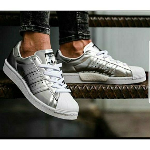 adidas superstar boost silver